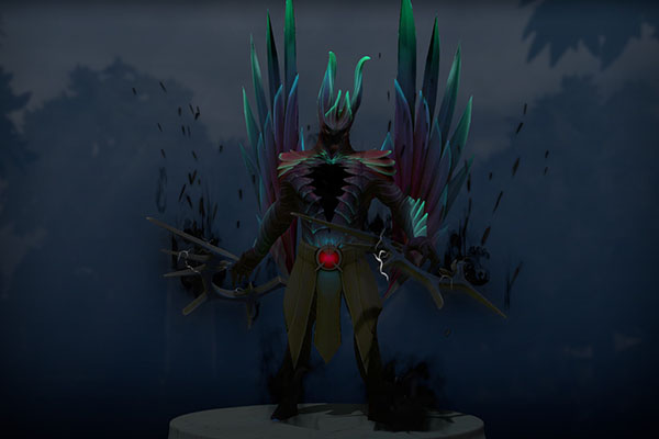 Cursed Black Color For TB для Terrorblade